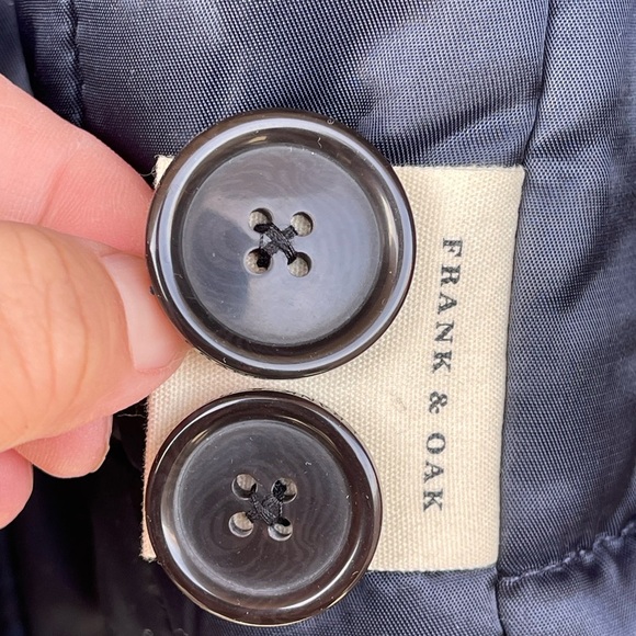 Frank And Oak lumberjack wool jacket size medium - Picture 13 of 14